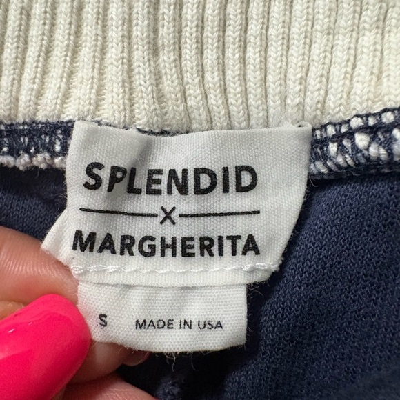 Splendid x Margherita Missoni French Terry Cloth Floral Soft Top and Short Set - Picture 8 of 16